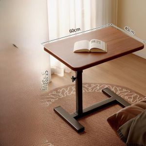 Adjustable Height Computer Desk Home Study Desk Living Room Sofa Table Foldable Workbench Portable Bedside Table AA58