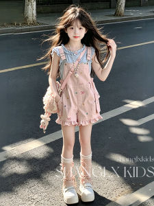 SHANGLEXIONG | Chic and Trendy Childrens Dungaree Suit Summer
