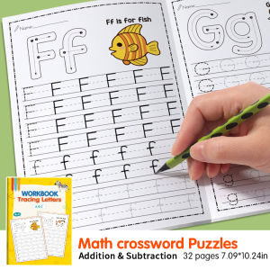 English Letter Uppercase Lowercase Practice Copybook Pen Control Training Coloring Book Children Learning Book Educational Toys