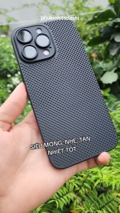 Ốp Lưng Tản Nhiệt Chống Nóng cho IPhone 13 Pro Max/ 13 Pro/ 13 IP 12 Pro Max/ 12 Pro/ 12 Mỏng Nhẹ Thoáng Khí Chống Bám Bẩn Có Gờ Bảo Vệ Camera - Lazada