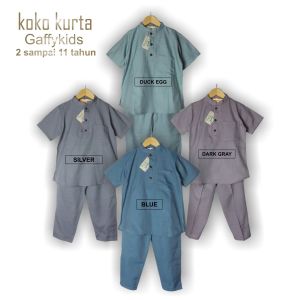 SETELAN KOKO KURTA ANAK GAFFYKIDS 2-11 TAHUN BAHAN KAIN RAYON PE