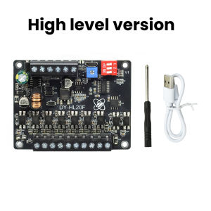 Aideepen | DC 12-85V HL20F Wide Voltage Voice MP3 Player Module 20W One-to-One Trigger 8M Storage Custom Audio Micro USB