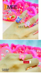 12/6/3Pcs Party Gift Cartoon Rings Box Pad For Party Gift-Loot bag Filler