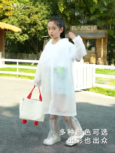 Áo mưa trẻ em dày dặn chống mưa toàn thân khi đi ngoài trời cho bé cao 90-150cm M126