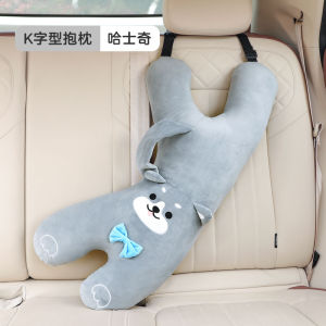 Car Travel Pillow Neck Support Safety Belt Anti-Choking Child Long Distance Car Ride Sleeping Aid Vehicle Comfort Cushion