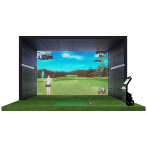 PGM GOLF | Install At Door Golf Simulator Family Cinema Trainer
