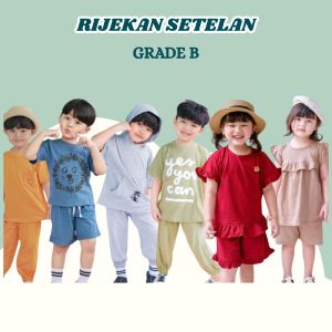 Rijekan Termurah Setelan Anak Grade B