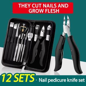 Nail Clipper Set for Paronychia Home Pedicure Tool Portable MENS High-grade Manicure Knife Dead Skin Scissors