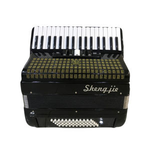 Sainthero Accordion Professional Performance Student Beginner 48/60 Bass 34 Keys for Middle Aged And Elderly at Home