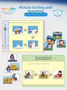 MOURY | Storytelling Logical Sequencing Speech Development Educational Materials