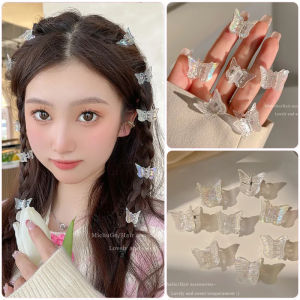 Jepit Rambut Kupu-Kupu Transparan 3D & Aksesoris Rambut Wanita 🌷Waroomy