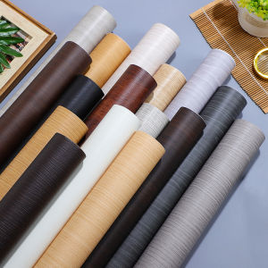 XIANXIANWUFANG | Self-Adhesive Thick Wood-Like Wallpaper New Chinese Style