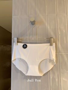 Juli Bra Ice Silk Seamless Cool Underwear Womens Summer Mid Waist Nude Feel Lightweight Comfortable Cotton Crotch Womens Briefs
