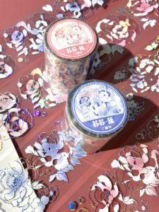 Shell Pattern Washi Tape Handmade Scrapbooking Adhesive Tape Durable Paper Material for DIY Crafts And Business Supplies