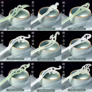 Đơn giản Retro kẹp tóc New Trung Quốc tấm Trâm cài tóc tóc cho tóc phụ nữ Phụ Kiện