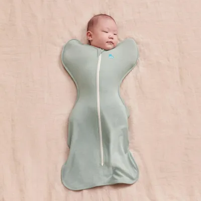 Love To Dream Swaddle UP Bamboo Lite 0.2 TOG Olive - Assorted Sizes