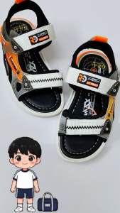 GRACE | Kids Boys Anti-Slip Sole Straps Sandals Open Toe Sport Shoes Ultra Lightweight Soft & Comfortable Size 27-32