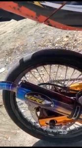 Knalpot Racing Exhaust Ninja 150 Bluemoon ORP7