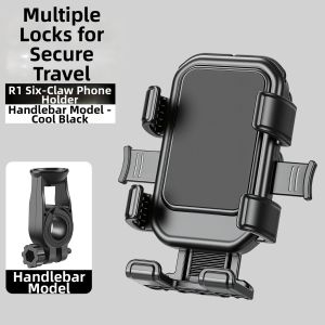 TOOKTRO | Shockproof Fixed Phone Holder For E-bikes Scooters Motorbikes Bicycles