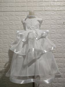 DRES BAYI PERENPUAN/DRESS CANTIK/GAUN PESTA ANAK PEREMPUAN/DRESS ULANG TAHUN/GAUN ULANG TAHUN/DRESS MURAH/GAUN MURAH /GAUN BROKAT COR/GAUN ULANG TAHUN