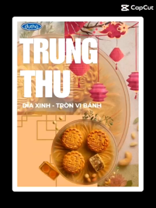 Dĩa Đựng Bánh Trung Sang Trọng Cao Cấp Dùng Trưng Bày  Trang Trí Tết Đoàn Viên - Dutha