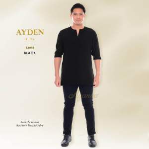 Kurta Lelaki Lengan Pendek / Ayden Kurta Raya by Ayanna Exclusive