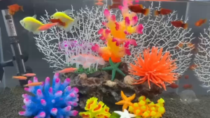 ปะการังปลอม ปะการังเรซิ่น ต้นไม้ปลอม ต้นไม้น้ำจำลอง กาวติดไม้น้ำ ตาข่ายปลูกมอส อุปกรณ์ตกแต่งตู้ปลา ปะการังเทียม