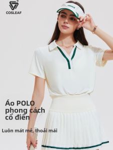 COSLEAF | Retro Tennis Style Breathable Sporty Set