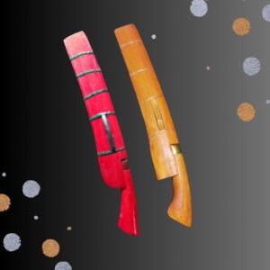 Golok/Pisau Asli Sarung Kayu Asli Baja Per Panjang 50cm