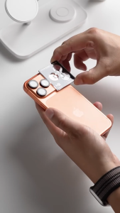 RINGKE® CAMERA LENS FRAME GLASS iPhone 17 Pro Max/ 17 Pro (2-Pack) 0.33mm Tempered Glass Aluminum Alloy Frame Tough Prot