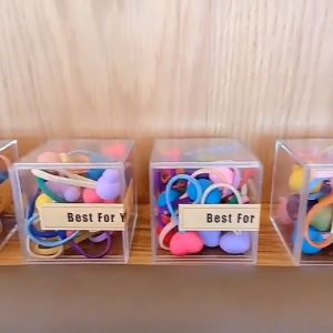 SET 10 Dây buộc tóc hoạt hình xinh cho bé gái cực Cute Phong cách hàn quốc