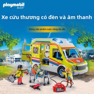 Playmobil | Childrens Sound and Light Ambulance & Rescue Vehicle Models