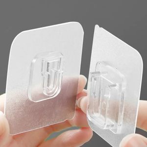 5 Bộ Móc Treo Cốc Hút Móc Treo Tường Dính Hai Mặt Giá Treo Trong Suốt Đồ Dùng Nhà Bếp Gia Dụng