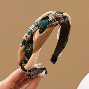 JIFANPAUL | Colorful Wide Edge Hair Band For High Forehead