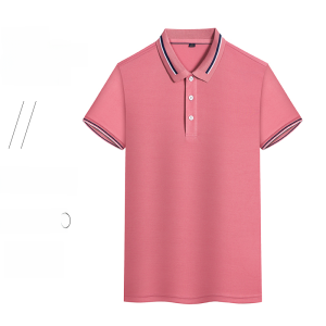 Polo Shirt Enterprise Work Clothes Custom Printed Logo Summer Lapels Short Sleeve Mens and Womens Work Wear Group Shirt Embroider DIY