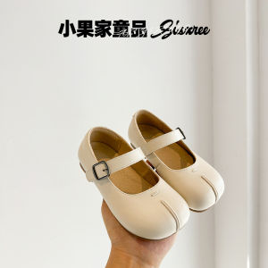 Princess Style Soft Bottom Girls Shoes Spring Autumn Bean Bean Shoes Little Girl Single Shoes Childrens Footwear Korean Style