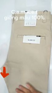 Kaki hàn quốc co giãn thời trang trẻ trung form slimfit Quần kaki dáng đứng Hàn Quốc chất vải cotton co giãn