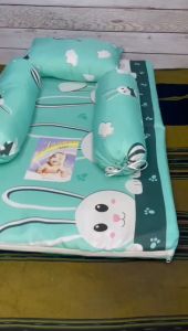 Set kasur bayi Kasur busa bayi Set kasur bantal guling bayi Kasur bayi motif murah