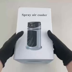 USB Powered Table Air Cooler Mini Portable Cold Water Conditioner Electric Cooling Mist Fan Air Conditioning for Home Room