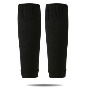 Loogdeel Soccer Football Leg Brace Socks Sleeves Adult Kids Shin Guards Calf Protection Socks Leg Cover Breathable Sports Socks