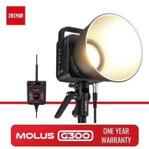 ZHIYUN MOLUS G300 300W COB LED Light 2700K-6500K Video Lights APP Control 500W Bi-Color LED Lamp Photography Lighting
