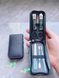 Nail Scissors Set Household High End Mens And Womens Special Nail Clippers Manicure Beauty Tools 6 Piece Portable Household