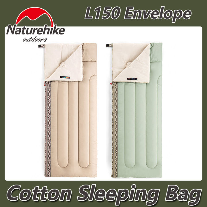 Naturehike L150 Envelope Sleeping Bag 850g Ultralight Cotton Sleeping