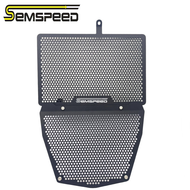 SEMSPEED Motorcycle Grill Grille Radiator Guard Cover For CFMOTO 450SR ...