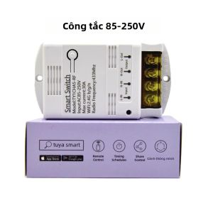 Mô-đun Công Tắc Thông Minh WiFi Tuya 30A Rơ-le Không Dây Điều Khiển AC 220V 110V DC 12V 24V Với Ứng Dụng Smart Life Điều Khiển Bằng Giọng Nói Hẹn Giờ