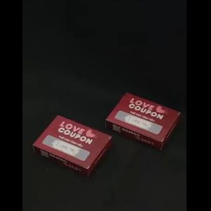 Bộ bài Love Coupon Quà Tặng Tình Yêu 30 ngày dành cho cặp đôi - Thẻ Cào Tình Yêu tự ghi lời nhắn