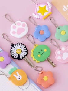 Creative Cartoon Waterdrop Silicone Key Cover Protection Card Holder Couple Keychain Community Access Control Keyfob