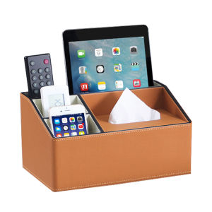 Comanche | Modern Minimalist Elegant Luxury Creative Tissue and Remote Storage Box