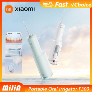 New XIAOMI MIJIA Portable Oral Irrigator F300 Dental Water Jet Water Flosser Teeth Whitening Bucal Tooth Cleaner Waterpulse