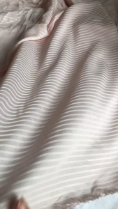Vải Thô Tơ Sọc Nhí 100% Cotton Khổ 1m5 - Mỏng Mềm Thấm Hút - May Sơ Mi Áo Kiểu Đồ Thiết Kế